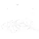 Светильник подвесной светодиодный Loft It Flock of light 10309-31 cr 5 м² теплый белый свет цвет хром/белый
