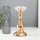 Подсвечник Сима-ленд Фигурный d= 5 см золото 8x19 см