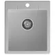 Мойка для кухни Granfest 49x42 см глубина чаши 18 см искусственный камень цвет серый