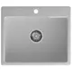 Мойка для кухни Granfest 658 серый 49x58 см глубина чаши 18 см искусственный камень цвет серый