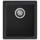 Мойка для кухни Granfest 45x40 см глубина чаши 17 см искусственный камень цвет черный