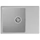 Мойка для кухни Granfest 49x68 см глубина чаши 18 см искусственный камень цвет серый