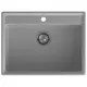 Мойка для кухни Granfest LV-660 серый 50x66 см глубина чаши 20 см искусственный камень цвет серый