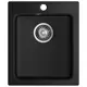 Мойка для кухни Granfest 50.5x42.7 см глубина чаши 20 см искусственный камень цвет черный