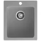 Мойка для кухни Granfest 50.5x42.7 см глубина чаши 20 см искусственный камень цвет серый