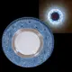 Светильник точечный встраиваемый Reluce 11063-9.0-001ld mr16+led3w bl под отверстие 60 мм GU5.3 цвет синий/прозрачный