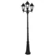 Фонарный столб уличный Feron Классика Fe_11080 100 Вт 213 см IP44 цвет черный