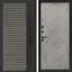 Входная дверь Bunker Бункер BN-15 левый 205x88см цвет веллюто кофе/бетон светлый с панелью ФЛ-291