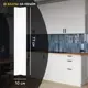 Фальшпанель для кухонного шкафа Котлас 10x77 см KONSENSA МДФ цвет белый