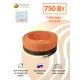 Нагревательный кабель Теплософт Профи LTL-C 6.5 м² 53.5м 750 Вт с электронным терморегулятором RTC E51.716
