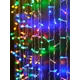 Электрогирлянда Sh lights LDCL250C-M занавес 200 ламп 1.1x1.5 м разноцветный