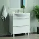 Тумба под раковину напольная Onika 106551 62см цвет белый