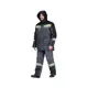 Костюм рабочий утепленный Градус 76130 темно-серый/черный/лимон размер 44-46 рост 158-164 см