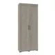 Шкаф распашной Микон София с 2 дверями 90x221.2x35.5 см ЛДСП цвет дуб крафт серый