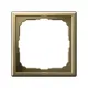Рамка для розеток и выключателей Systeme electric ArtGallery GAL001601 1 пост цвет золото