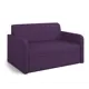 Диван раскладной Гамма Бит Куба 125x74x78 см рогожка цвет фиолетовый