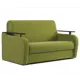 Диван раскладной Гамма Гранд Д 124x95x110 см велюр цвет зеленый