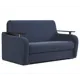Диван раскладной Гамма Гранд Д 124x95x110 см велюр цвет синий