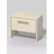 Тумба прикроватная №2 1 ящик 50x40x30 см ЛДСП цвет кремовый