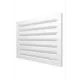 Решетка вентиляционная Era 5035МВР 350x20 мм оцинкованная сталь цвет белый