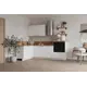 Кухонный гарнитур Лизет Арника 00-00287829 390x240x60 см ЛДСП цвет белый