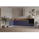 Кухонный гарнитур Лизет Арника 00-00287868 465x240x60 см ЛДСП цвет синий