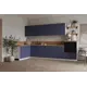 Кухонный гарнитур Лизет Арника 00-00287869 465x240x60 см ЛДСП цвет синий