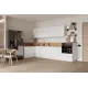 Кухонный гарнитур Лизет Арника 00-00287818 465x240x60 см ЛДСП цвет белый