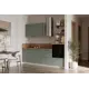 Кухонный гарнитур Лизет Арника 00-00286125а 240x240x60 см ЛДСП цвет зеленый