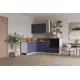 Кухонный гарнитур Лизет Арника 00-00287847а 360x240x60 см ЛДСП цвет синий
