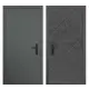 Входная дверь Такт-тайм Термо Лайт 1 левый 220x70см цвет крокодил серый/камень серый
