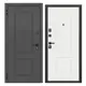 Входная дверь Superlock SL-8 левый 205x96см цвет графит/эмалит белый