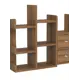 Полка настольная Вектор №32 63x18 см ЛДСП цвет орех