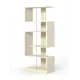 Стеллаж Куб №4 5 полок 90x210x45 см ЛДСП цвет крем вайс