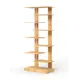 Стеллаж Куб №6 5 полок 90x210x45 см ЛДСП цвет дуб золотистый