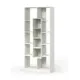 Стеллаж Куб №9 5 полок 90x210x45 см ЛДСП цвет белый
