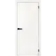 Дверь межкомнатная глухая Рица 80x200 см ПЭТ цвет белый с замком и петлями