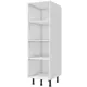 Шкаф-полуколонна для кухни 45x138x56 см KONSENSA ЛДСП цвет белый