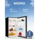 Холодильник Nord NS 90 B 48x85 см цвет черный