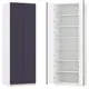 Шкаф распашной Амьен индиго с 6 полками 80х232,2х54,5 ЛДСП каркас белый