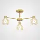 Люстра потолочная Imperiumloft Corf yellow Impr_189494-26 3 лампы 9 м² цвет желтый