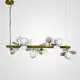 Светильник подвесной Imperiumloft Matisse Impr_191884-26 8 ламп 16 м² цвет белый/золотой