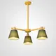 Люстра на штанге Imperiumloft Natura a green Impr_101825-26 3 ламп 9 м² цвет желтый, зеленый