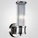 Настенный светильник Imperiumloft Imperium collection claridges nickel 123207-01 Impr_123207-01 цвет прозрачный/никель