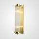 Настенный светильник Imperiumloft Brass kiosk 60 Impr_143823-22 цвет прозрачный/латунь