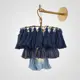 Настенный светильник Imperiumloft Tassel wall синий градиент Impr_178399-26 цвет синий/латунь
