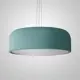 Светильник подвесной Imperiumloft Cylinder 240915-26 3 лампы 9 м² цвет белый/зеленый