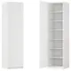 Шкаф распашной София белый с 6 полками 60х232,2х54,5 ЛДСП каркас белый