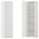 Шкаф распашной Амьен белый с 4 полками 60х232,2х54,5 ЛДСП каркас белый