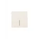 Выключатель проходной встраиваемый Zima 1 клавиша с подсветкой цвет слоновая кость
